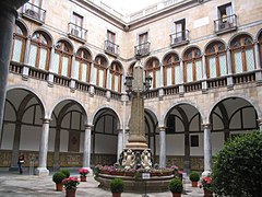 Claustro del convento de la Merced (1637-1651), de Jeroni Santacana.