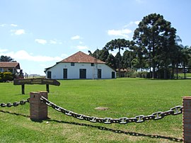 Casa da Memória no Parque Histórico de Carambeí.