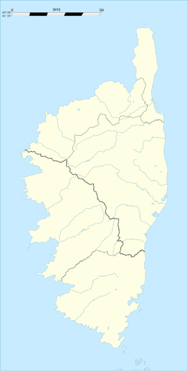 Farinole is located in Corsica