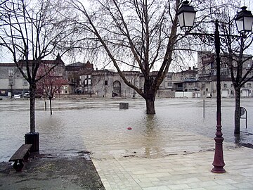 Crue de la Charente en mars 2007