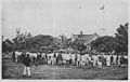 Demonstrators in the Darwin rebellion