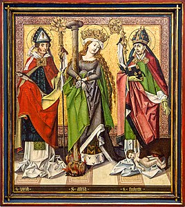 Saints Ulrich of Augsburg, Saint Afra and Simpert