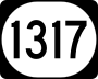 Kentucky Route 1317 marker