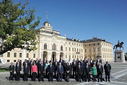 Photo officielle avec tous les participants