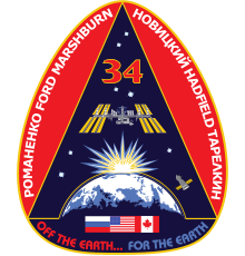 Description de l'image ISS Expedition 34 Patch.svg.