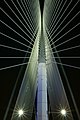 Interior view of the Seri Wawasan Bridge