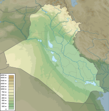 Siege of Najaf (1918) is located in Iraq