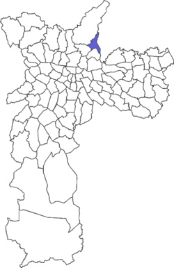 Location in the city of São Paulo