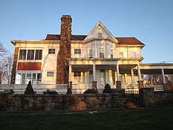 The historic Mountz House in Janesville