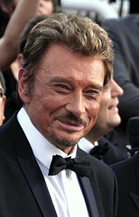 Johnny Hallyday à Cannes en 2009.