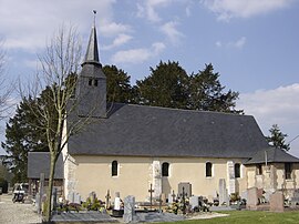 The church of Notre-Dame in La Haye-de-Routot