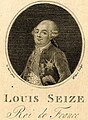 Louis XVI, roi de France (gravure de 1792).