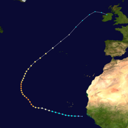 Trajectoire de Lorenzo.