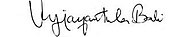 signature de Vyjayanthimala