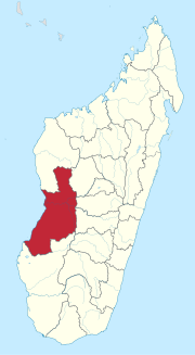 Location in Madagascar