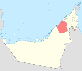 Localisation de Dubaï
