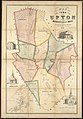 1851 survey map showing districts