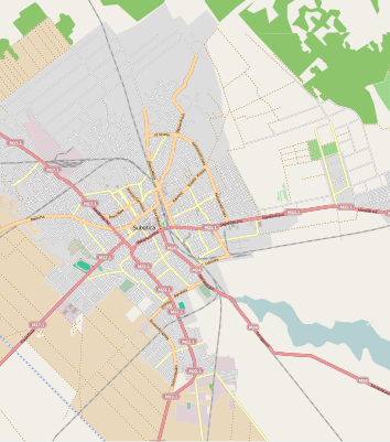 Location map Subotica