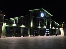 Marché de Le-Plessis-Robinson de nuit