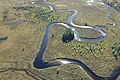 Rivière à méandres libres.