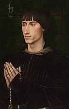 Portrait of Philippe I de Croÿ by Rogier van der Weyden. 1460