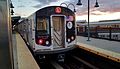 R160 L train @ Broadway Junction.jpg; at Broadway Junction