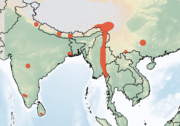 Map of range