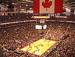 Το Air Canada Center κατά τη διάρκεια αγώνα των Raptors