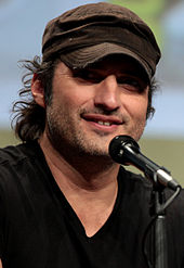 Robert Rodriguez looking to the front.