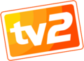 TV2's fourth logo (2004–2006).