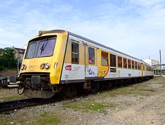 X 4750 en livrée jaune Lorraine.