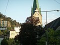 Le château fort et la cathédrale.