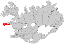 Location of Snæfellsbær