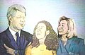 Clinton Family Portrait