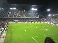 La configuration du stade lors de l'Euro 2008.