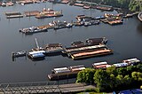 Travehafen in Steinwerder