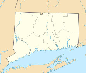 Map showing the location of Coney Rocks Preserve