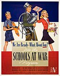 Schools at War poster