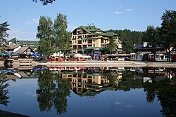 Lake in the centre of Zlatibor