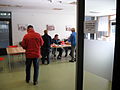 Polling place in a multi functional facility in Silvolde, a village in the East of the Netherlands
