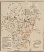 Battle of Nashville, December 15–16, 1864 (Additional map 1)