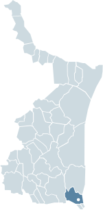 Location Altamira within Tamaulipas