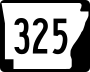 Highway 325 marker