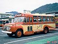 東海自動車「伊豆の踊子号」。観光用ボンネットバスの嚆矢となった いすゞ・BXD30