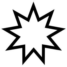 Secondo l’abjad ogni parola ha un valore numerico, che si ricava dalla somma dei valori numerici delle lettere che la compongono. Il numero nove corrisponde al valore numerico di Bahá, il nome di Bahá’u’lláh. Infatti la parola bahá’ è formata da quattro lettere, sommando i cui valori numerici si ottiene nove.