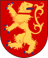 Baran kihlakunnan vaakuna vuodesta 1969. Vaakunaa käytti Baran maalaiskunta 1969–1970 ja sen seuraaja Baran kunta 1971–1976.