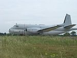 Marineaufklärer Atlantique II auf dem Rollfeld des Fliegerhorstes Nîmes-Garons im Jahre 2007.