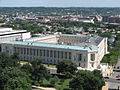 View of building from Capitol dome