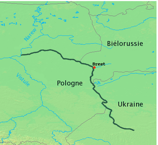 Реката Буг низ Украина, Белорусија и Полска