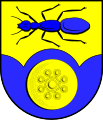 Arms of Brekendorf, in Schleswig-Holstein, Germany